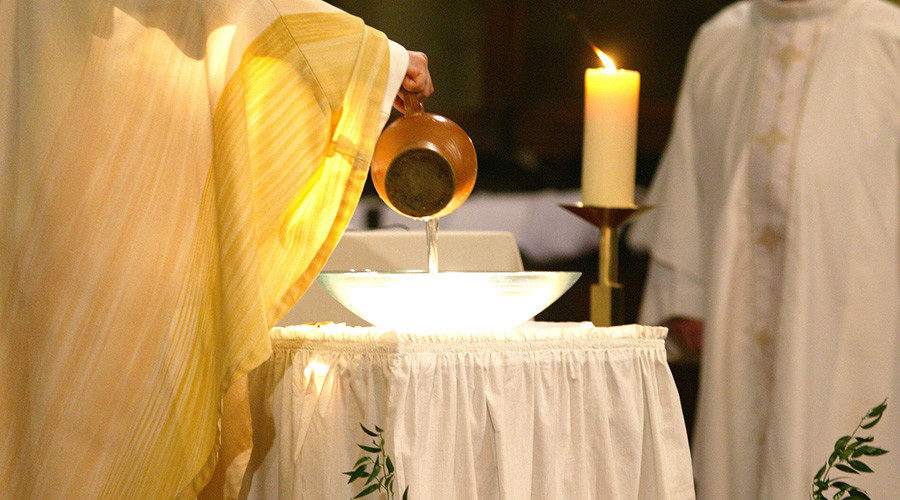 catholic church ceramony