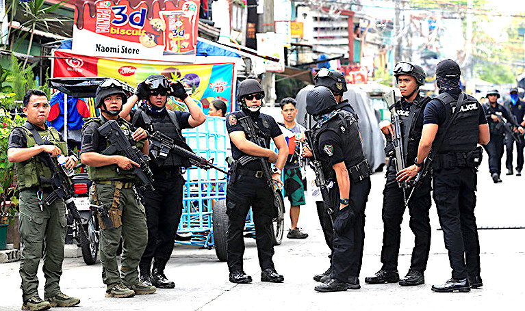 Philippines drug enforcers