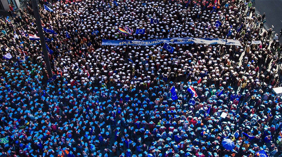 Frankfurt protest