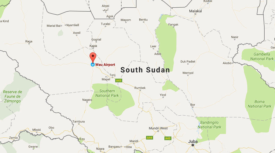 south sudan map