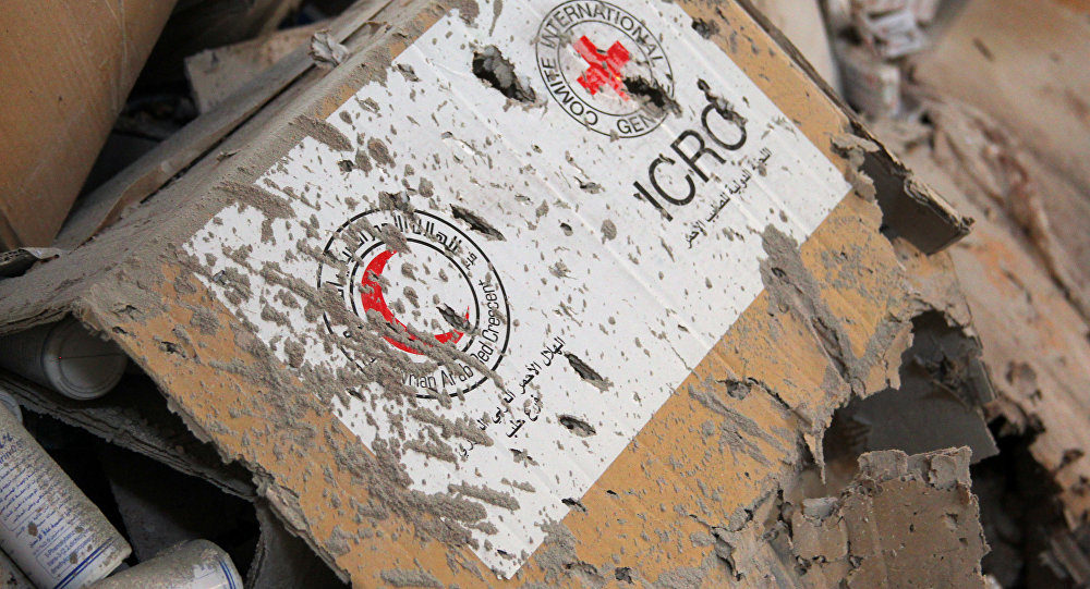 Damaged medical supplies