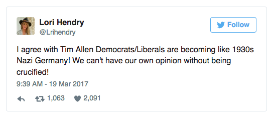 Tim Allen tweet