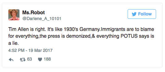 Tim Allen tweet
