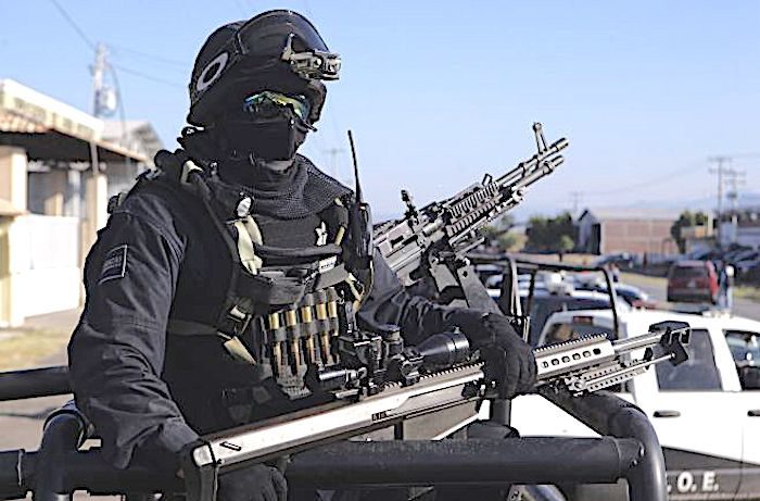 Russian terror fighter
