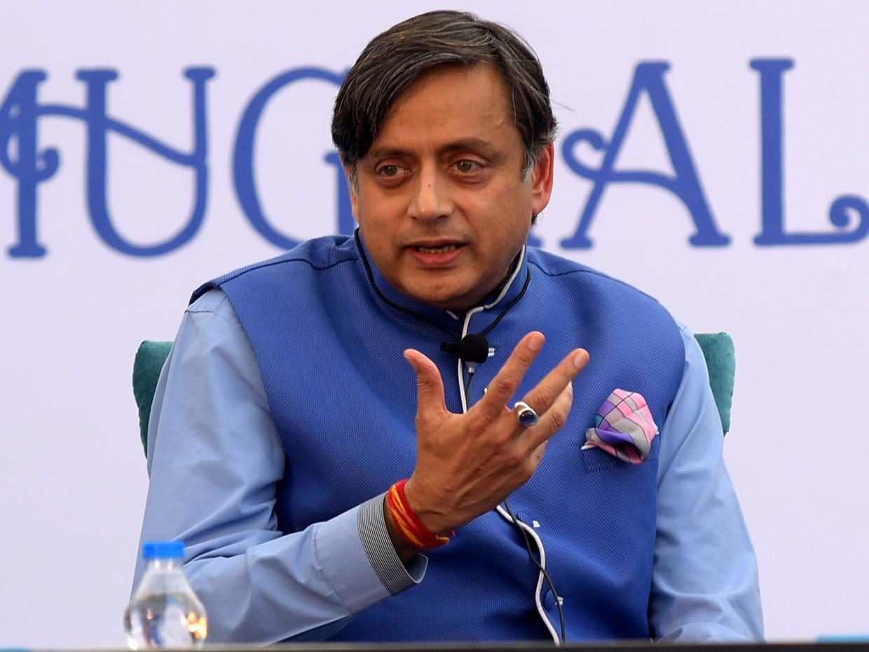 Click to enlarge Dr Tharoor, a former Under-Secretary General of the UN, says the blame for the Bengal Famine rests with Churchill
