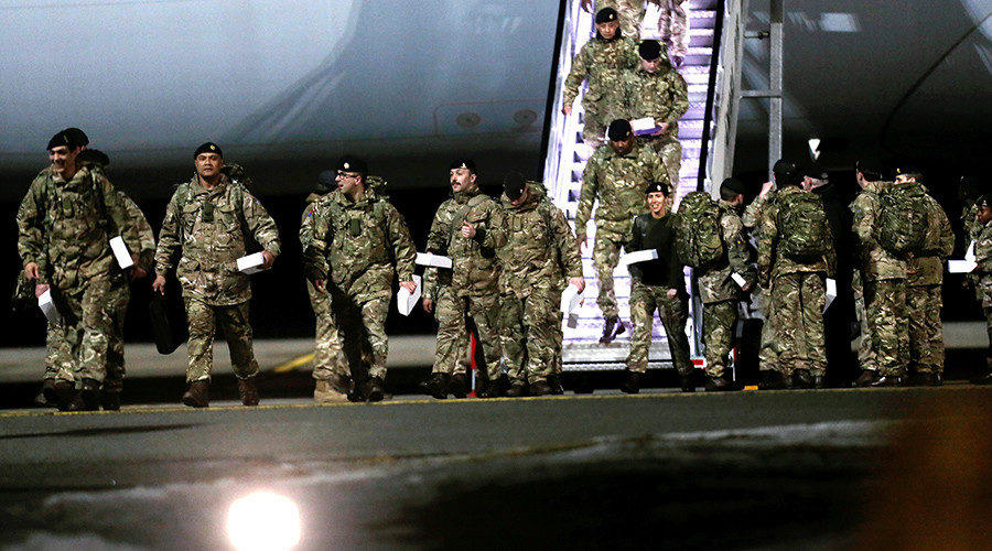 British soldiers Estonia