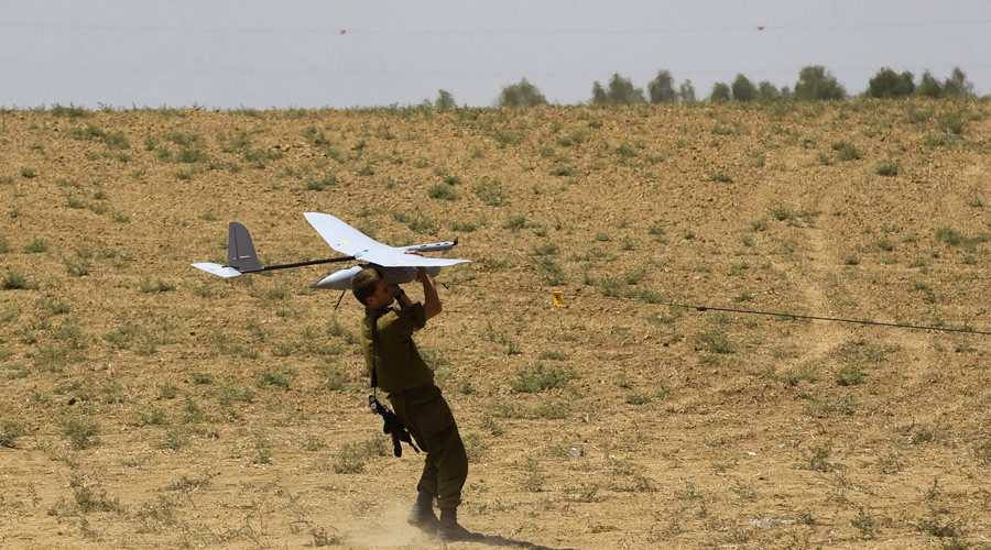 Israeli soldier drone