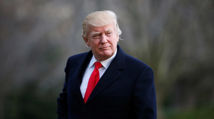 Click to enlarge US President Donald Trump