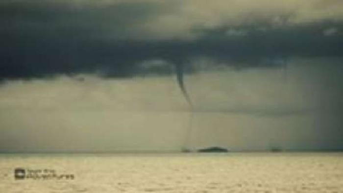 Waterspouts off Carmila