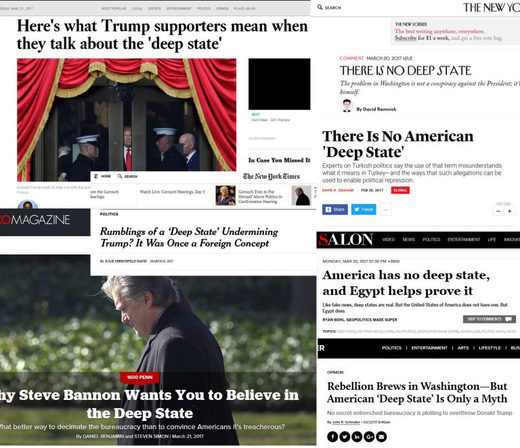 Salon article 'No Deep State'