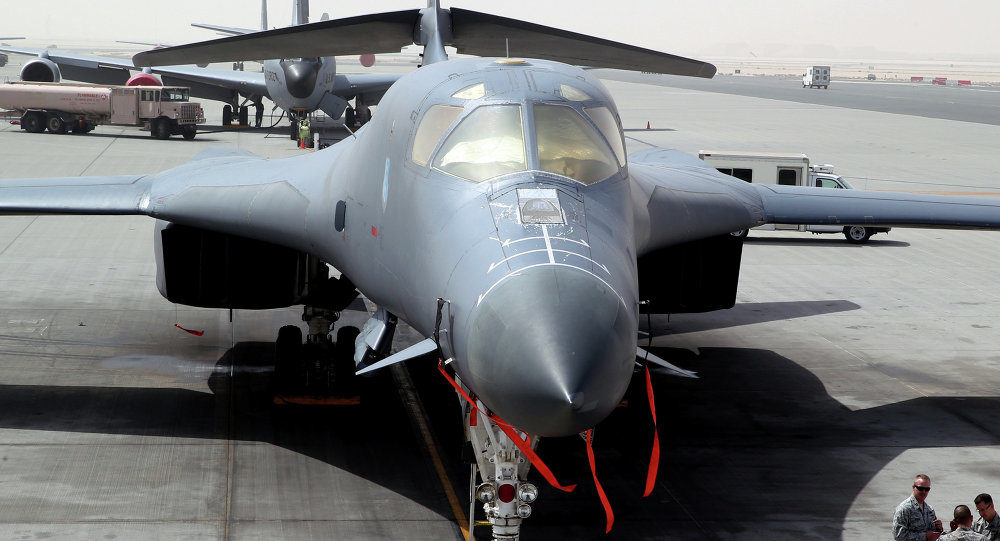 US B-1 bomber