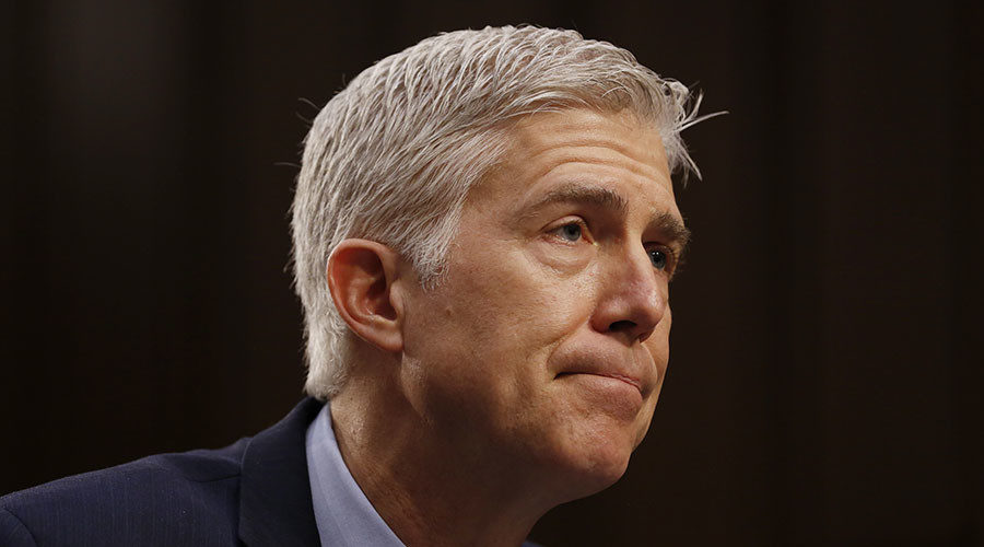 Click to enlarge US Supreme Court nominee Judge Neil Gorsuch