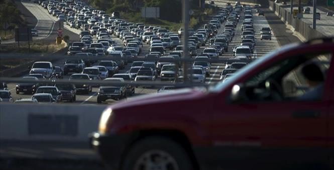 car traffic freeway