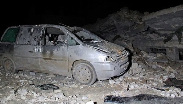 mosque bombing aleppo