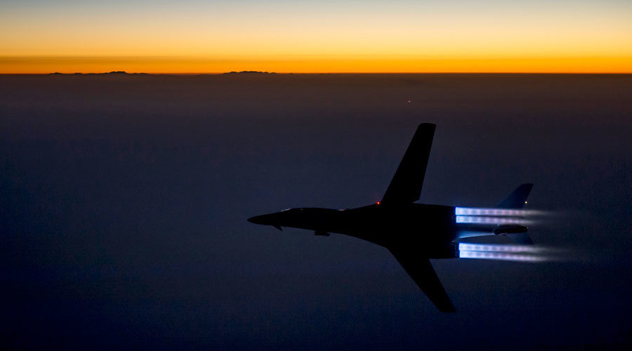 B-1B Lancer supersonic bomber