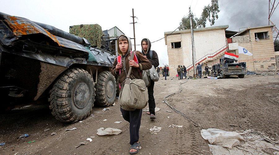 Click to enlarge mosul children