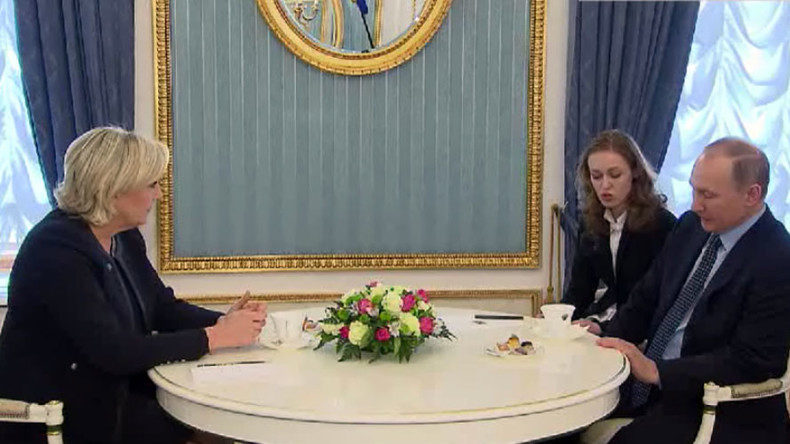 Le Pen and Putin
