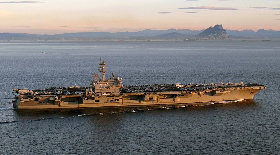 Click to enlarge USS George H. W. Bush