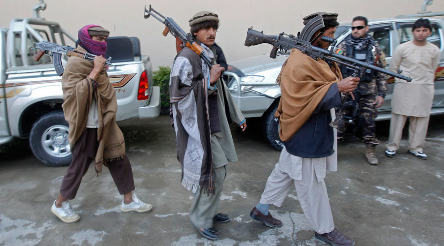 Taliban members