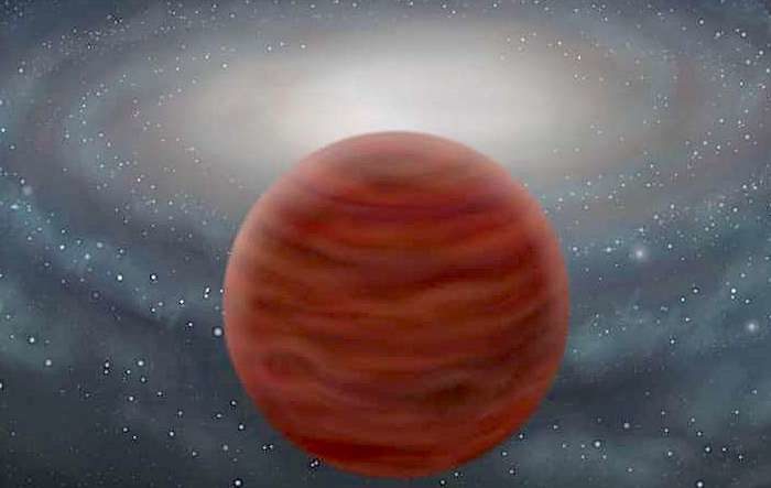 Click to enlarge brown dwarf