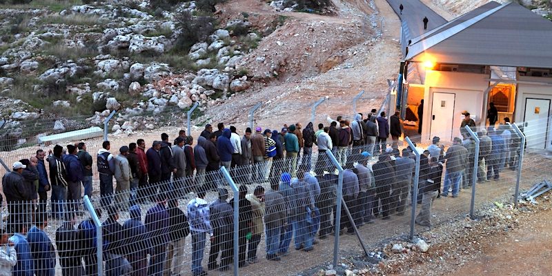 Palestinian workers