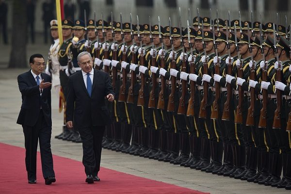 Netanyahu visits China