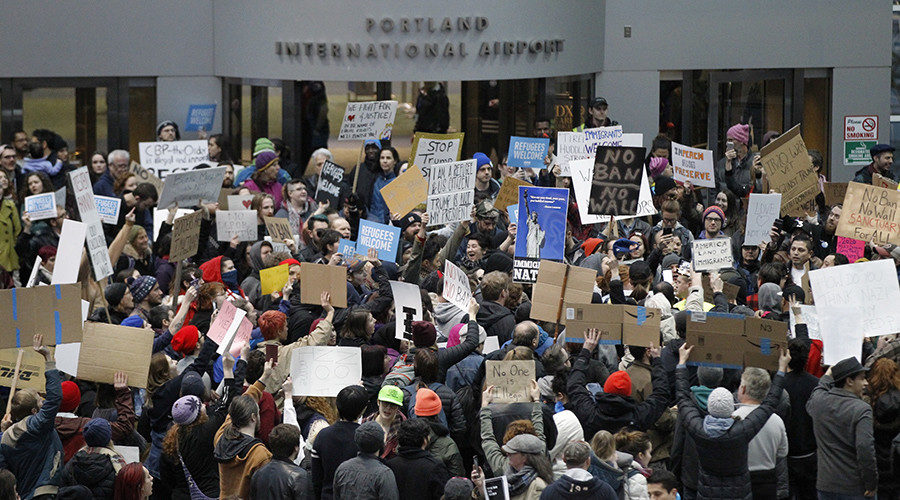 Click to enlarge Travel ban