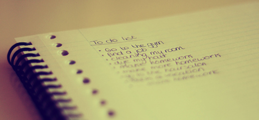 to do lists