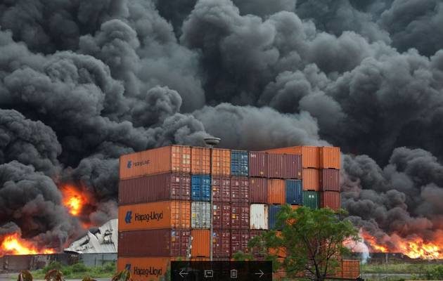 Durban South Africa factory fire