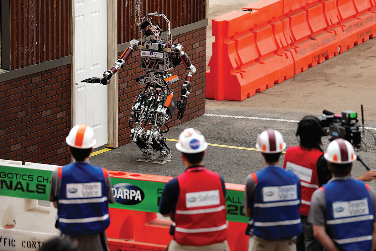 Click to enlarge DARPA robot wars