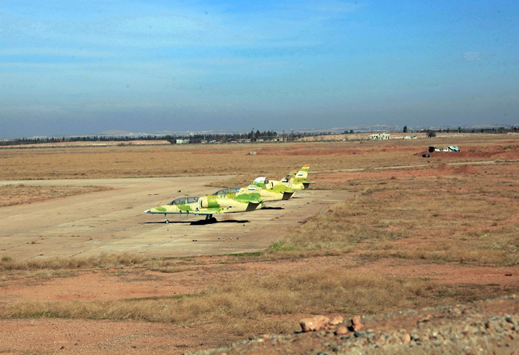 Syria Kuweires air base