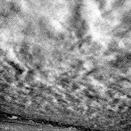 Early morning clouds on Mars