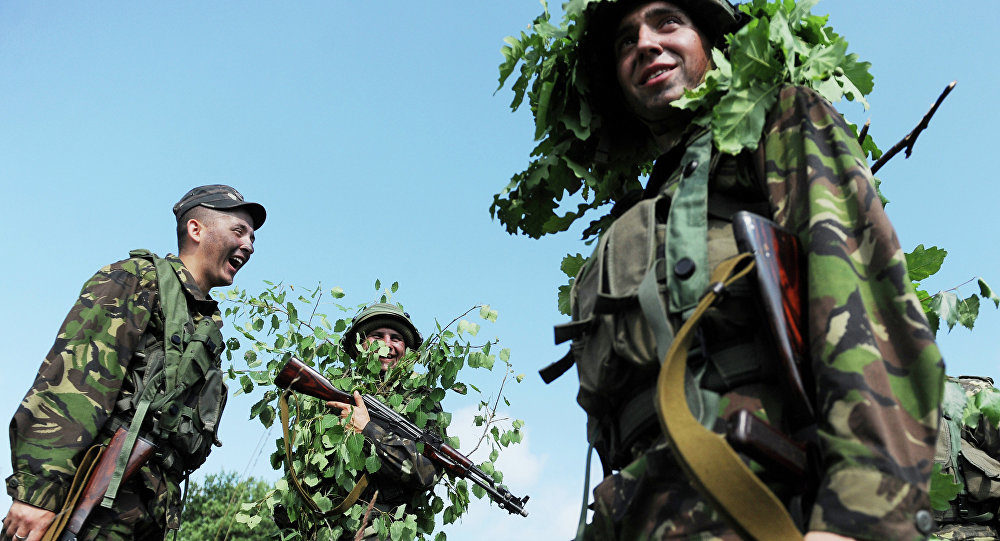 Ukarain troops/nato instructors