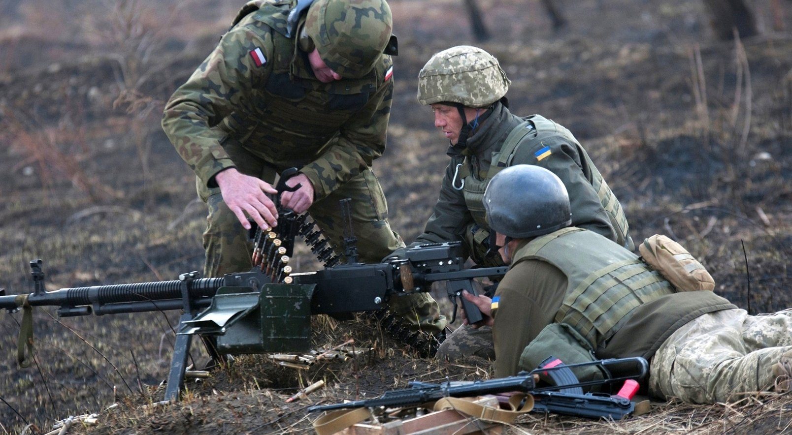 Ukrainian troops 