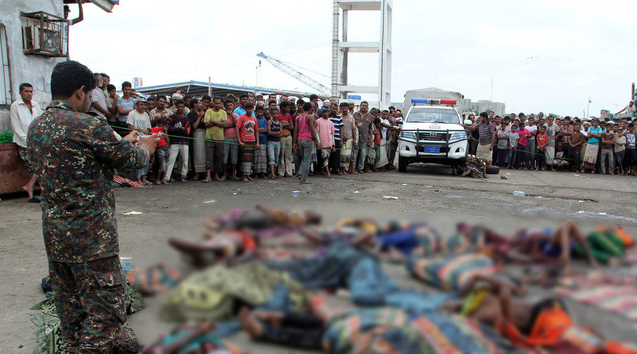 Saudi Arabia bombing Yemen Hodeidah