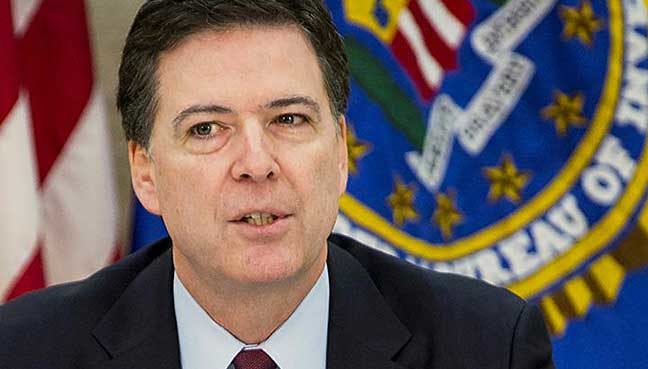 Click to enlarge Comey FBI