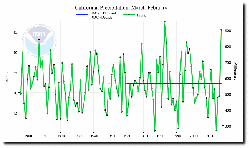 Rainfall Graph