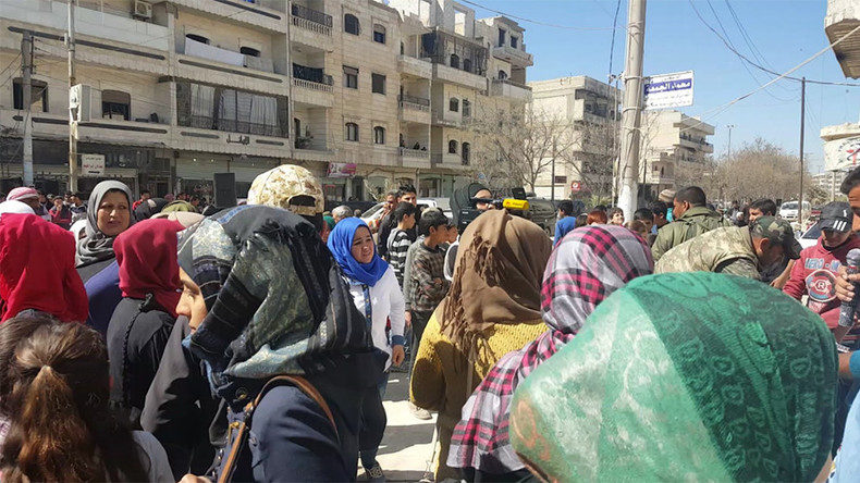Manbij refugees