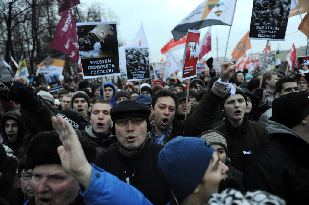 Click to enlarge Russia Moscow Protests