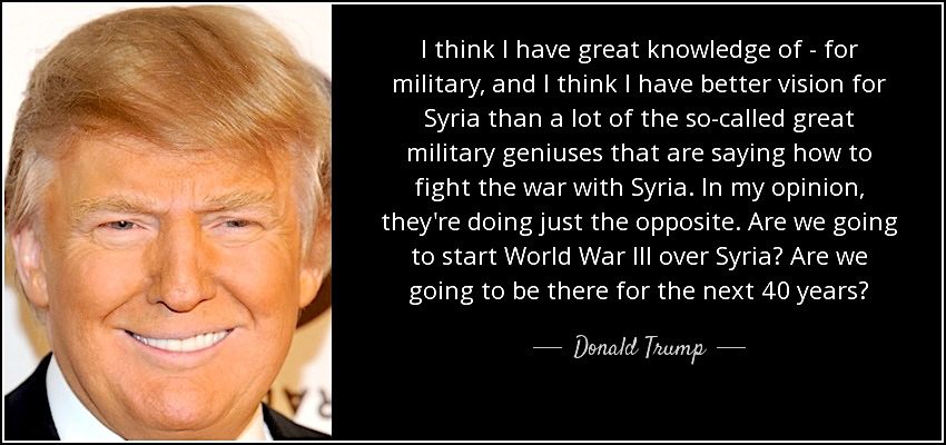 D Trump and message