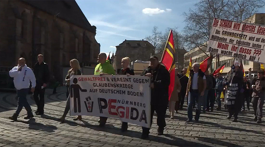Click to enlarge PEGIDA movement