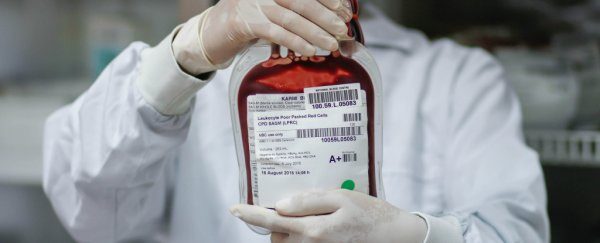 Bag of blood