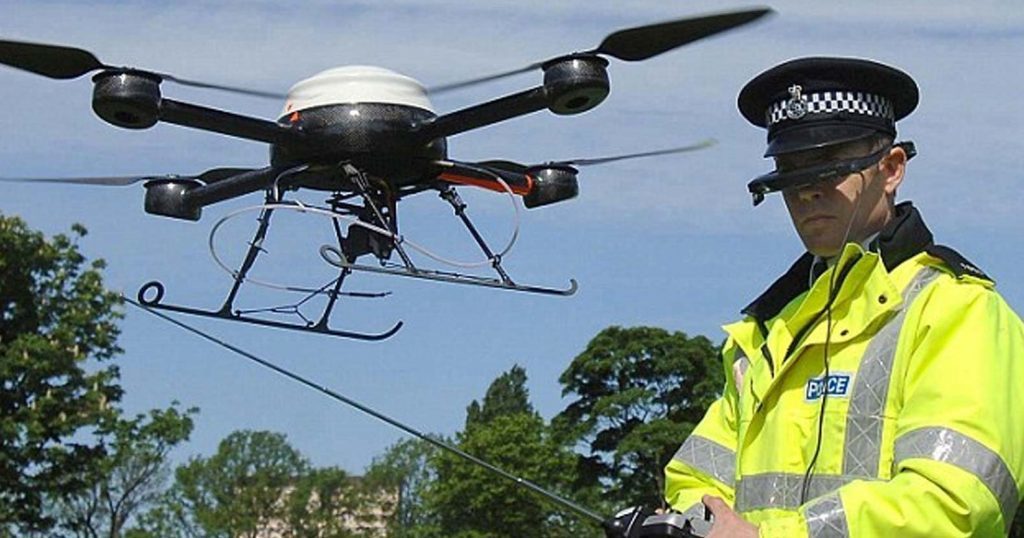 uk police drone