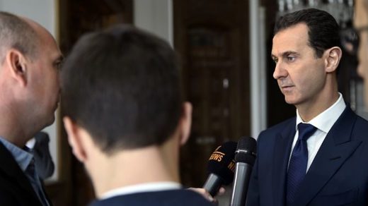 Click to enlarge assad interview