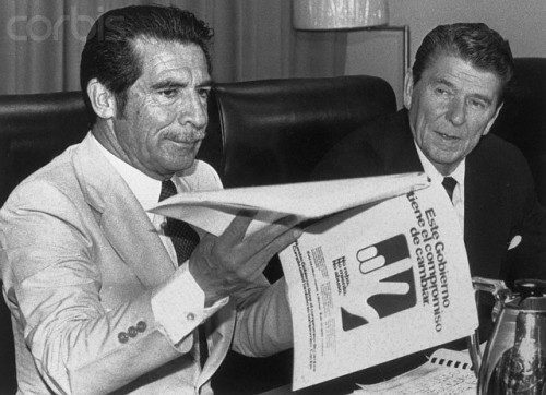 Reagan and Montt