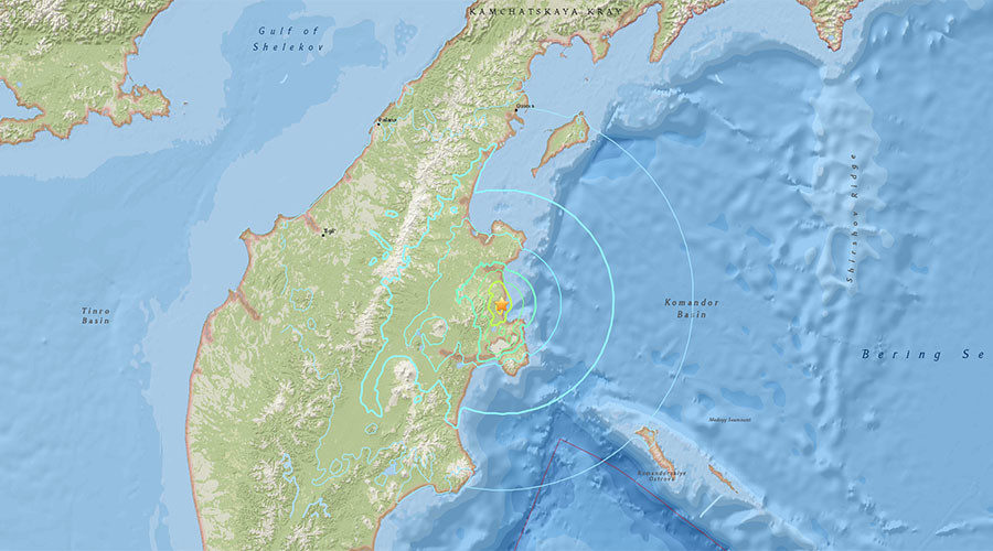 Click to enlarge Kamchatka Earthquake