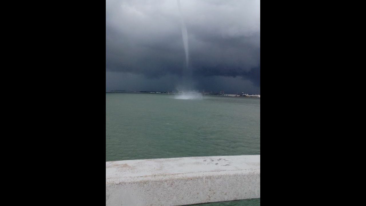 Click to enlarge WATERSPOUT
