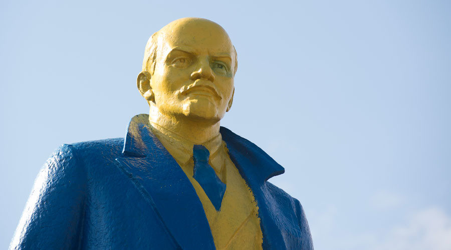 statue of late Soviet leader Vladimir Lenin