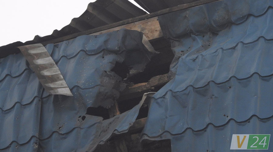 Polish embassy damage in Ukraine