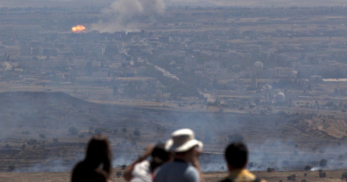 golan heights israelis